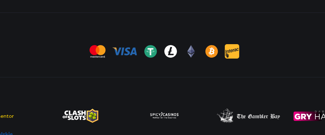 Ebet Casino – Métodos de Pagamento